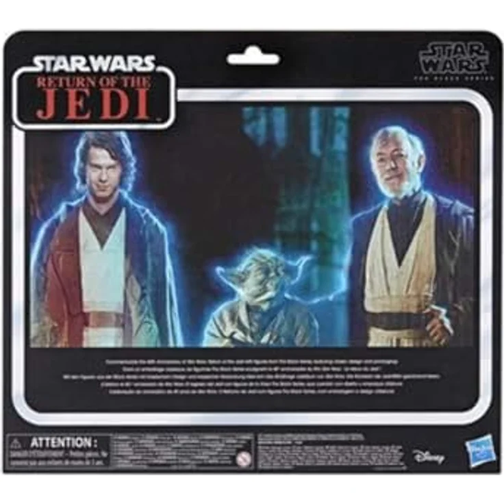 Hasbro Star Wars Black Series: Force Spirits 3-Pack (Return of the Jedi), Sammelfiguren zum 40. Jahrestag mit klassischem Design – Bild 5