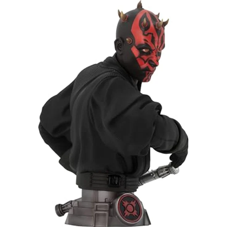 ABYstyle Star Wars - Darth Maul SB6, detailgetreue Büste im Maßstab 1:6 mit Sith-Emblem und Zabrak-Tattoos – Bild 2