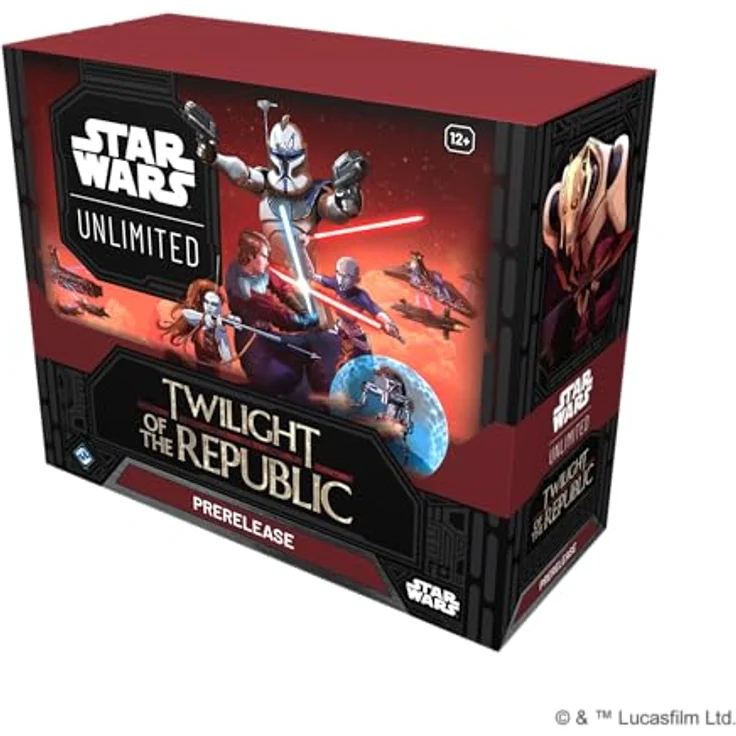 Fantasy Flight Games Star Wars Unlimited – Niedergang der Republik Pre-Releasebox, Sammelkartenspiel mit 6 Booster-Packs und exklusiven Promo-Karten – Bild 2