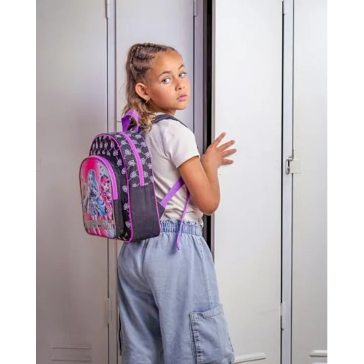 Monster High Rugzak - Feeling Fierce, Kindergartenrucksack mit stylischem Monster-Design – Bild 5