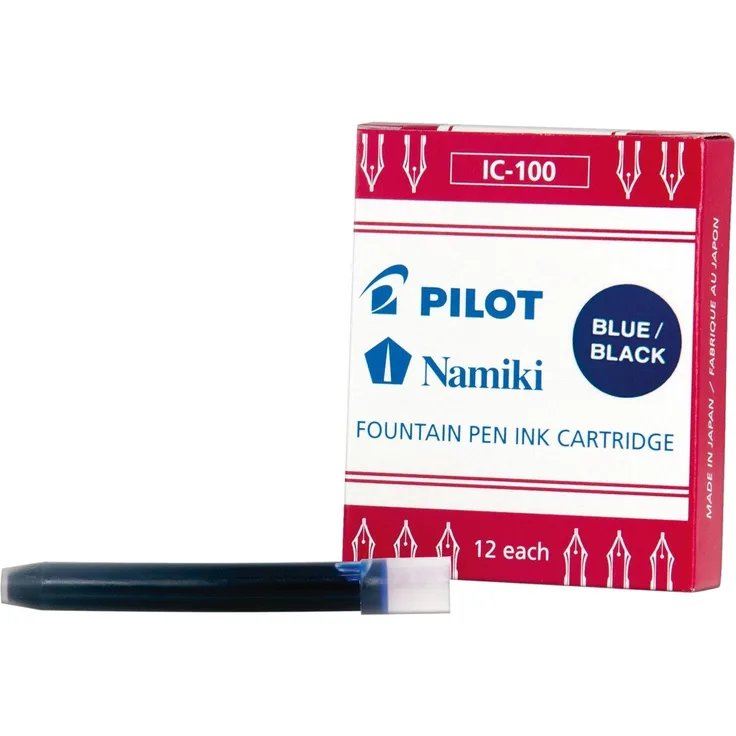 Pilot Pen Füllhalter IC-100-LB, blauschwarz, 12 Stück/Schachtel
