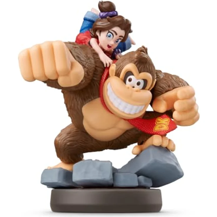 Nintendo Amiibo-Figur – Donkey Kong & Pauline, Sammelfigur mit interaktivem NFC-Chip für Nintendo Switch, Wii U und New Nintendo 3DS – Bild 2