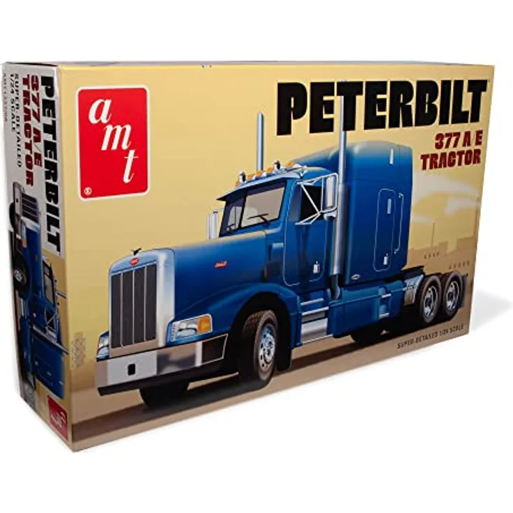 AMT Classic Peterbilt 377 A/E Tractor, Modellfahrzeug mit detaillierter Nachbildung und authentischen Farben