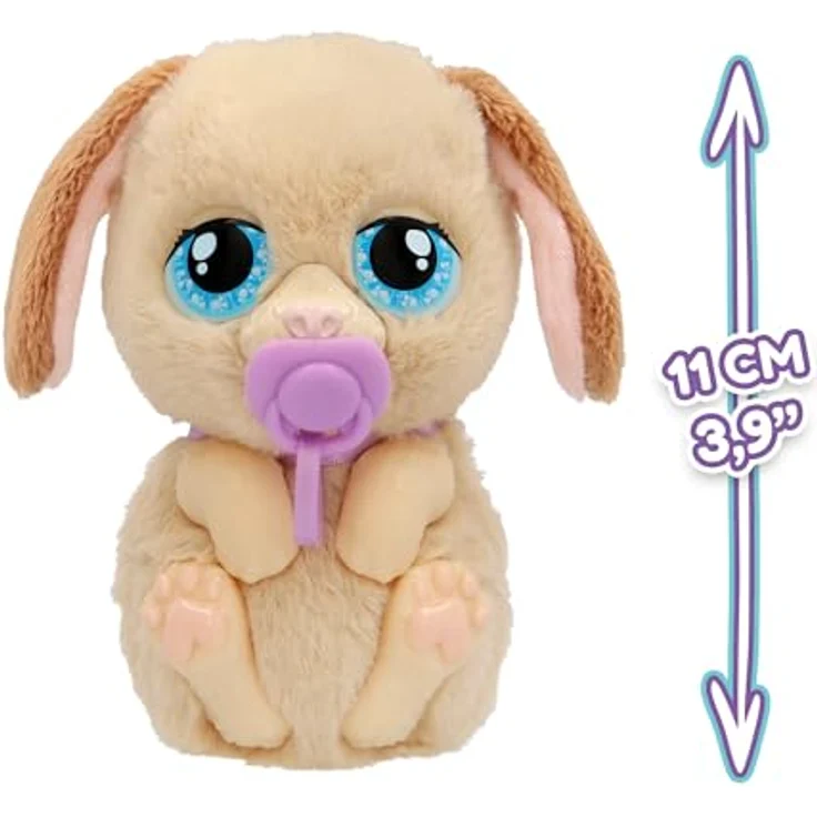 IMC TOYS Baby Paws interaktiver Hund mit Sound, Hundetasche und Zubehör, Plüschtier für Kinder ab 18 Monaten – Bild 3