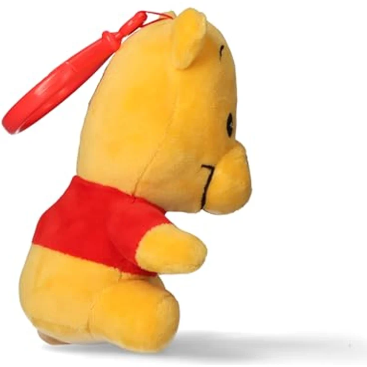Cerda Disney Plüsch-Schlüsselanhänger Winnie Puuh, 12 cm, weicher Bag Clip für Rucksack und Tasche – Bild 3