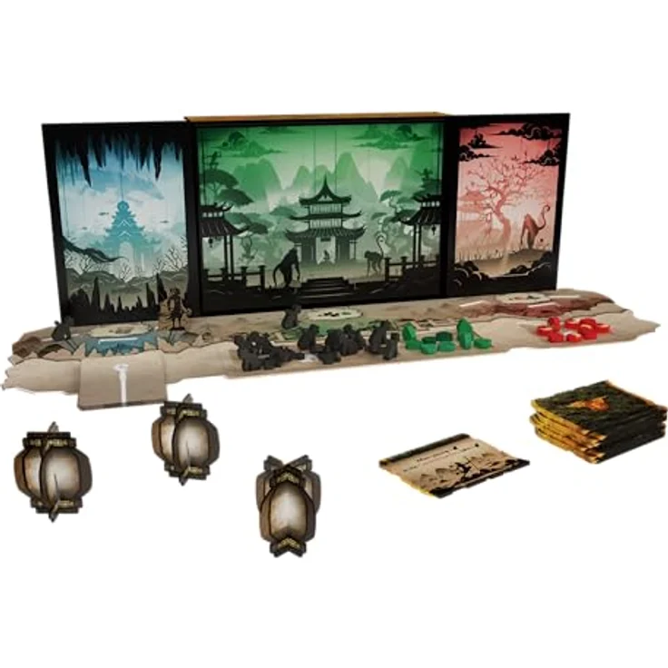 Space Cowboys, The Shadow Theater, Worker-Placement-Spiel für 2 Spieler, ab 10+ Jahren, 20 Minuten, Deutsch – Bild 5