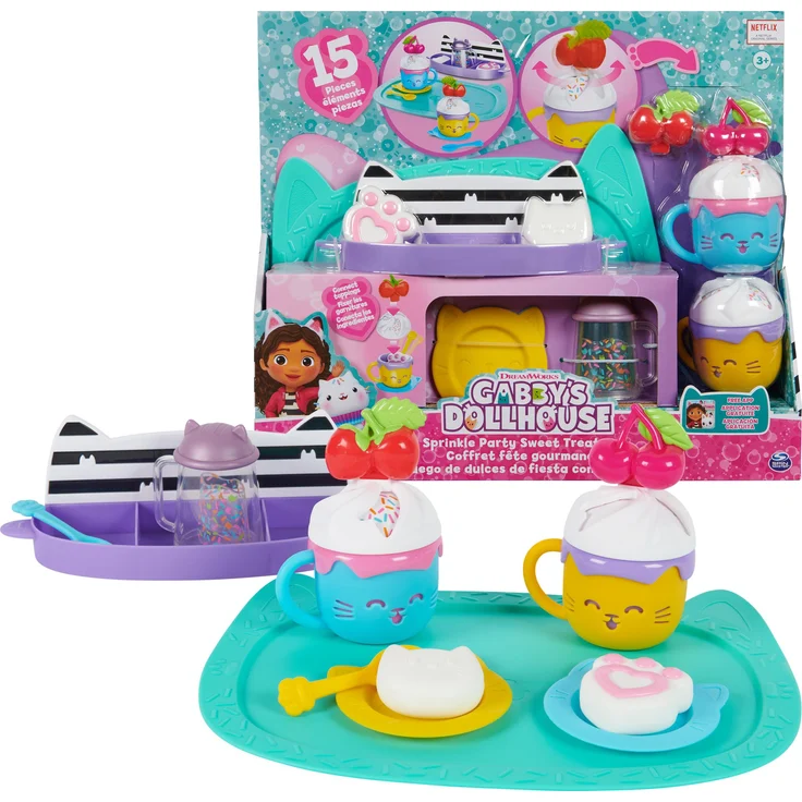 Spin Master Gabby's Dollhouse - Sprinkle Time Hot Cocoa Set (6067216)