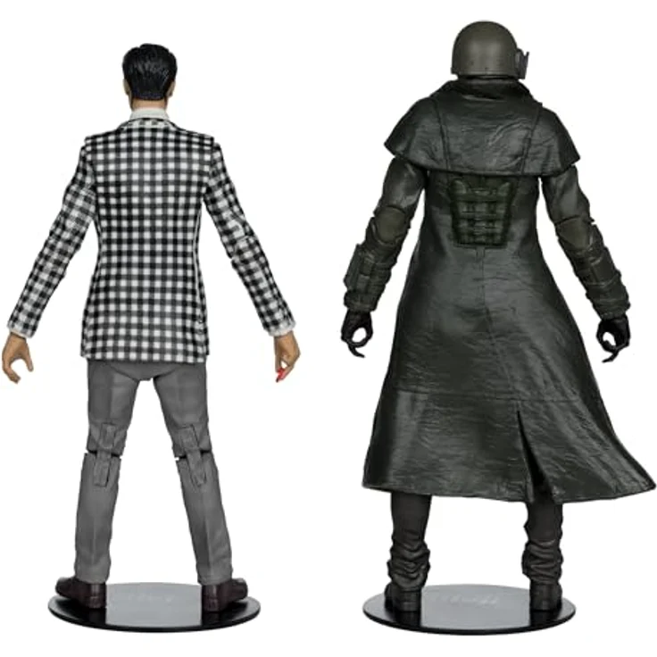 McFarlane Fallout: New Vegas Statue 2-Pack, Riot Ranger Armor & Benny Survivor, 18 cm, detailreiche Figuren mit 22 beweglichen Teilen und Sammelkarten – Bild 4
