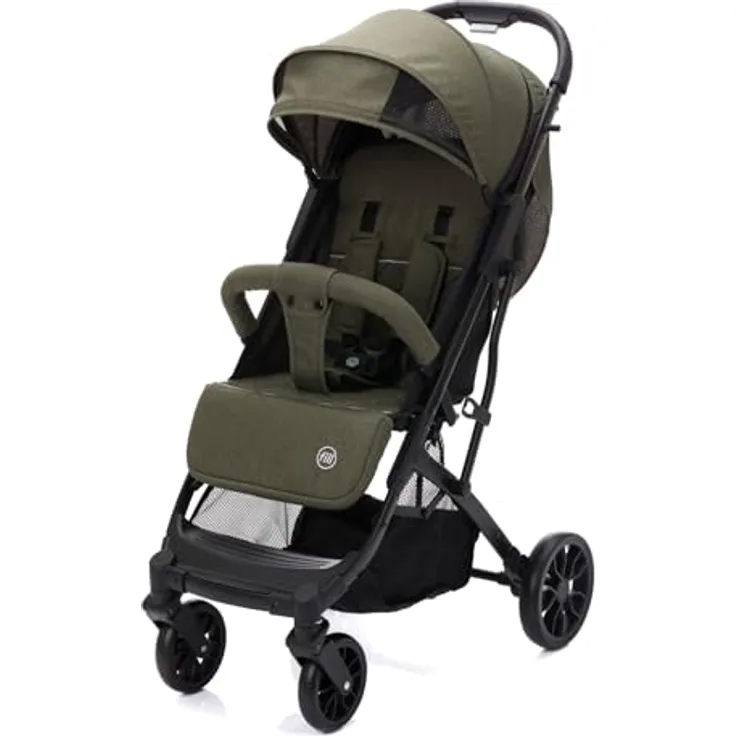 Fillikid Sportwagen Buggy Styler Elite Exklusiv | Kompakt, Ein-Hand-Faltmechanismus, 360° schwenkbare Räder in stilvollem Design | Für Kinder von 6-36 Monaten