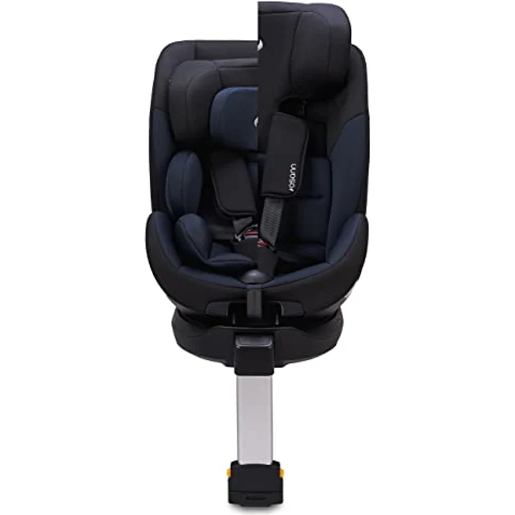 Osann Reboarder-Kindersitz Hero 360 SL drehbar, ab Geburt - 4 Jahre, Isofix-Basis, Twill Navy – Bild 9