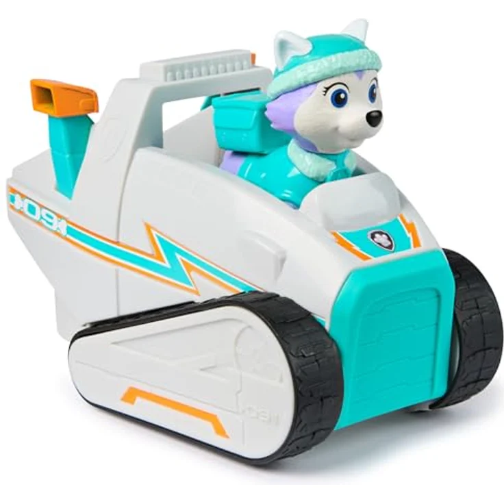 Spin Master PAW Patrol Spielzeug-Auto Everest, Schneemobil mit beweglichem Greifarm, aus recyceltem Material – Bild 3