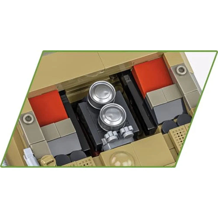 COBI Historische Sammlung Tiger I No (896 Teile) Bausteinmodellbausatz, für Sammler ab 14 Jahren, kompatibel mit anderen führenden Marken - COBI – Bild 6