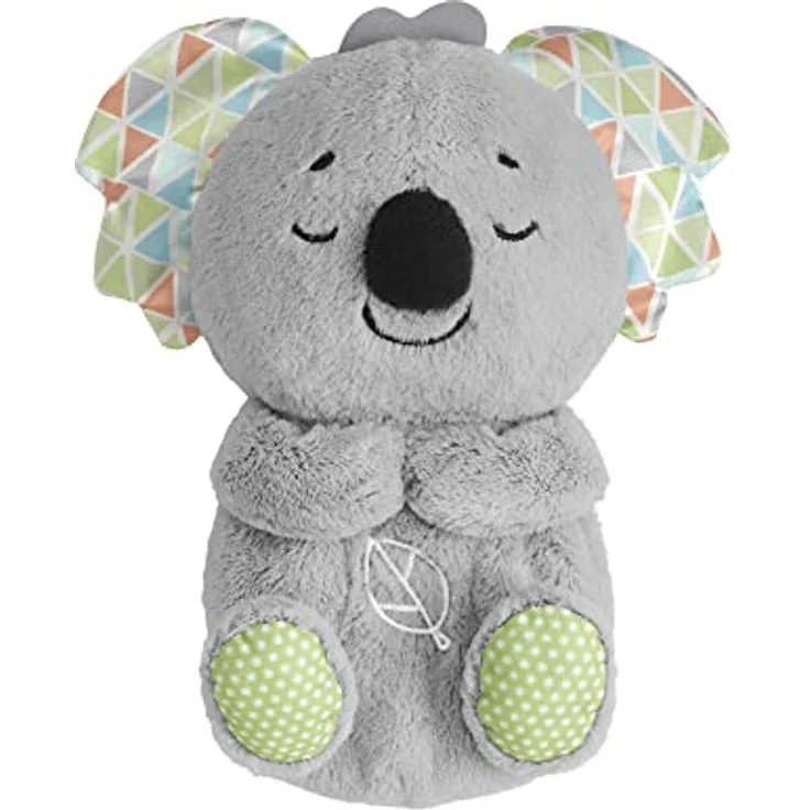 Fisher-Price HBP87 - Schlummer-Koala, musikalisches Kuscheltier mit realistischen Atembewegungen, Babyspielzeug für Babys ab der Geburt – Bild 2