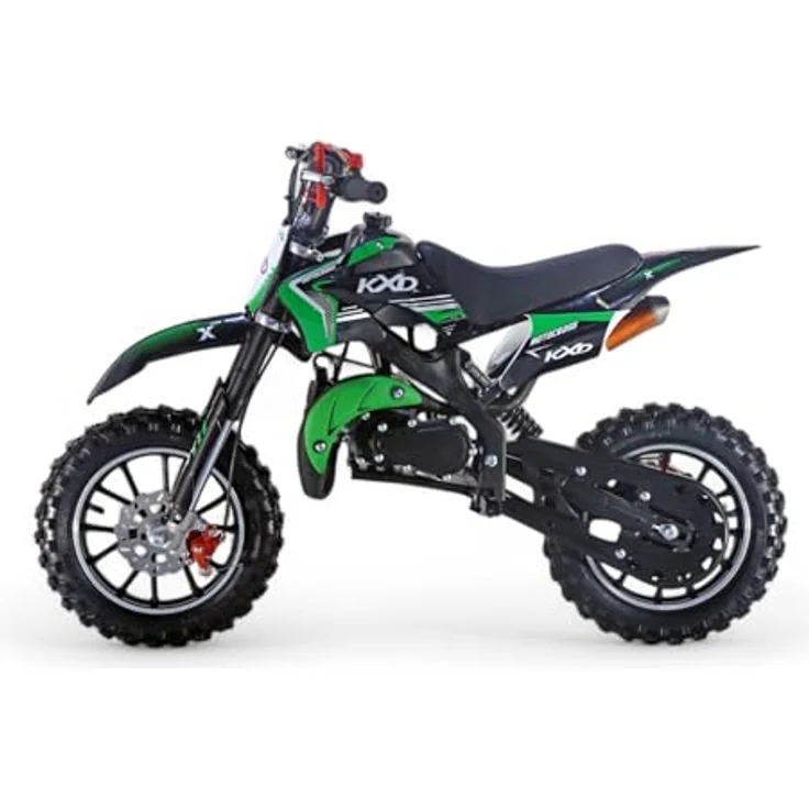 KXD 701 49ccm 2T Dirtbike Crossbike Pocketbike grün – Bild 7