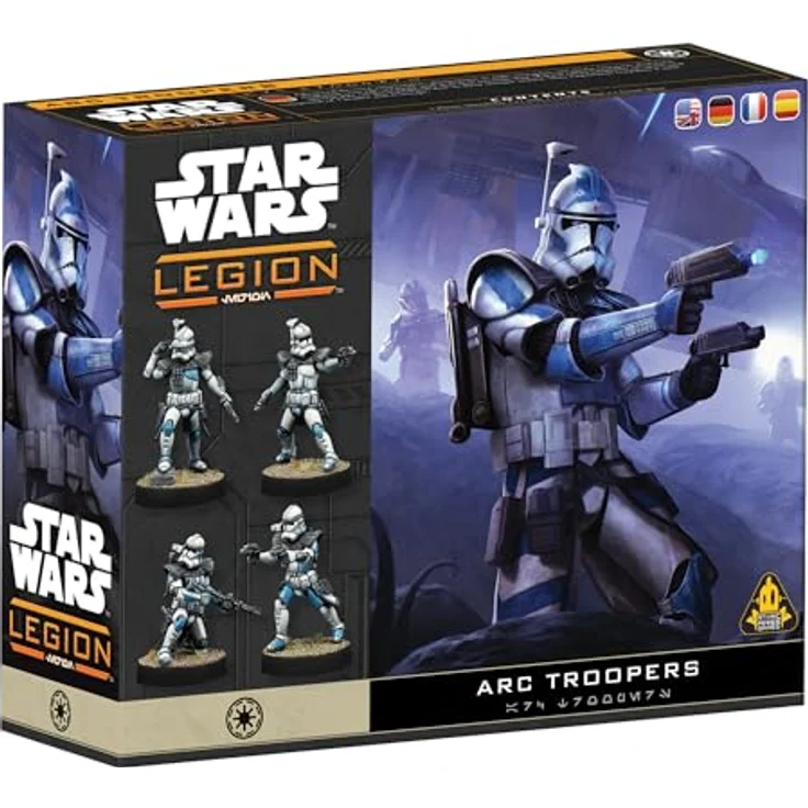 Atomic Mass Games Star Wars Legion - ARC Troopers Erweiterung für Miniaturenspiel mit 2 Einheiten: ARC-Truppen und ARC-Truppen-Stosstrupp – Bild 1