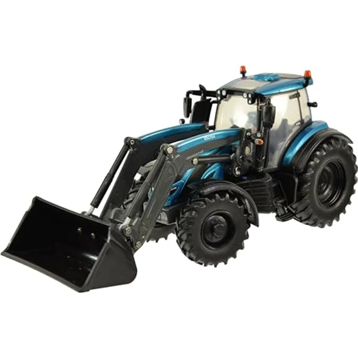 Tomy Valtra T234 Traktor mit Frontlader, Spielzeugfahrzeug für Kinder – Bild 1