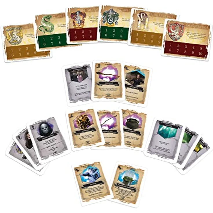 The OP USAopoly - Munchkin Deluxe Harry Potter Card Game - Offiziell Lizenziertes Harry Potter Merchandise & Munchkin Spiel - Für 3-6 Spieler - Ab 11 Jahren - Englisch - Preisvergleich – Bild 2