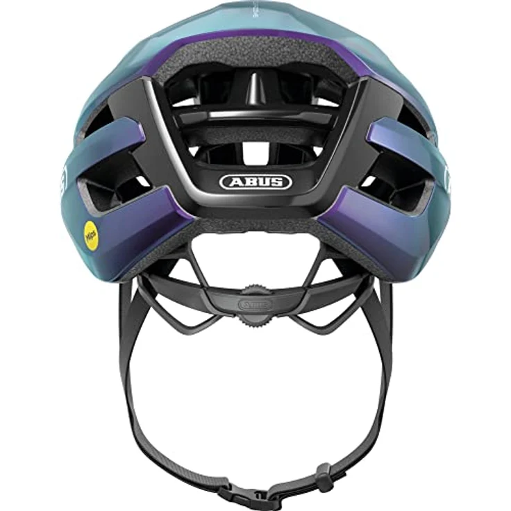 ABUS Rennradhelm PowerDome MIPS - leichter Fahrradhelm mit cleverem Belüftungssystem und Aufprallschutz - Made in Italy - für Damen und Herren - Violett, Größe L – Bild 3