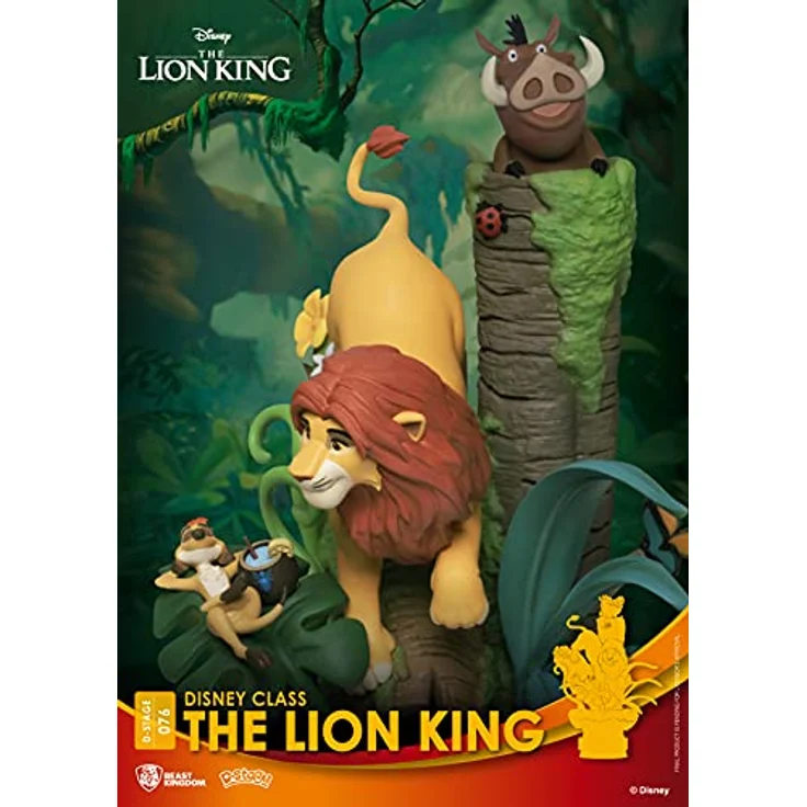 Beast Kingdom D-Stage Diorama, Der König der Löwen, PVC Figur, 15 cm hoch – Bild 5