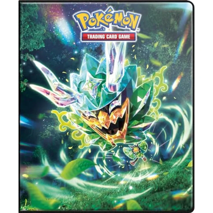 Nintendo Pokémon Album A4 Twilight Masquerade 9-Pocket Portfolio für die Scarlet & Violet 6-Erweiterung, schwarz – Bild 2