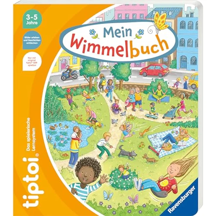 Ravensburger tiptoi® Mein Wimmelbuch, Lernbuch für Kinder ab 3 Jahren mit Sound – Bild 1