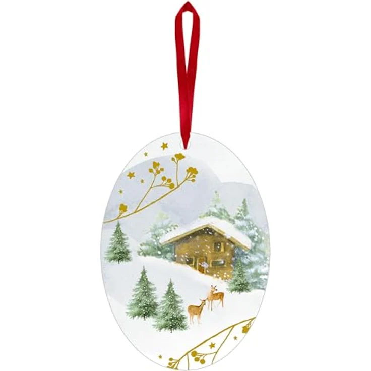 Coppenrath Coffee-Table-Adventskalender, Zauberhafte Weihnachtszeit mit 24 Briefkuverts, Geschichten und Deko-Anhängern – Bild 7
