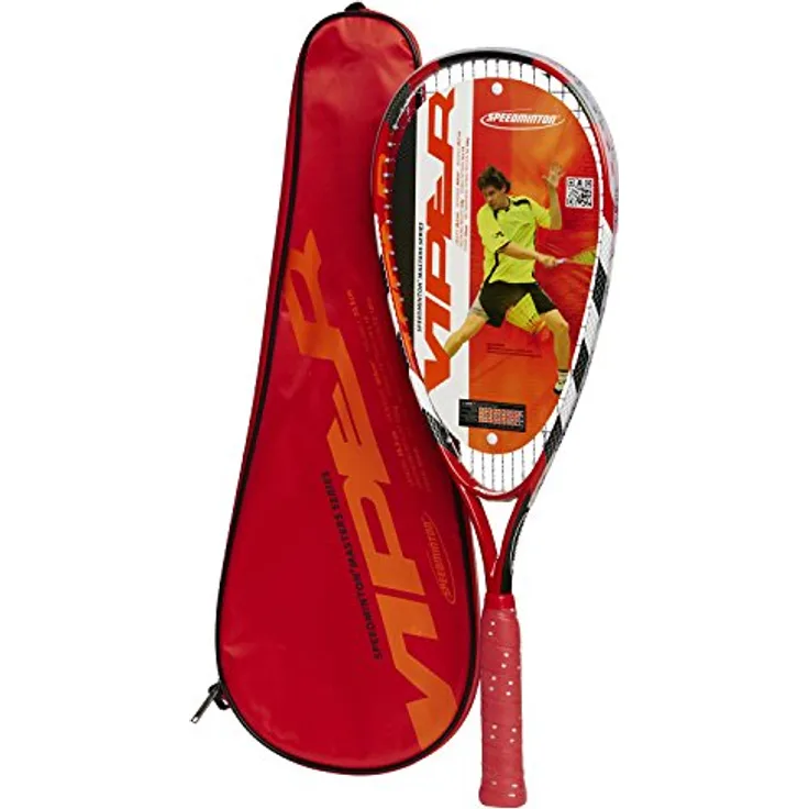 Speedminton® Racket Viper – Speed Badminton/Crossminton Turnierschläger inkl. Schlägertasche