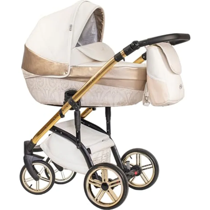 Elcar Kinderwagen-Set 2 in 1 Vip Lux, inkl. Sportsitz und 11 Zubehörteilen, 18 Farben verfügbar - vielseitig und komfortabel