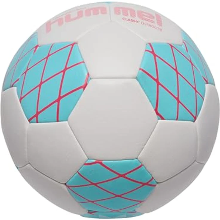 hummel Handball Hmlclassic Erwachsene Größe 3, Hochleistungsschale (PU), Special soft foam (TPE), maschinell genäht, aufgeblähte Blase, geeignet für Resin, blau – Bild 4