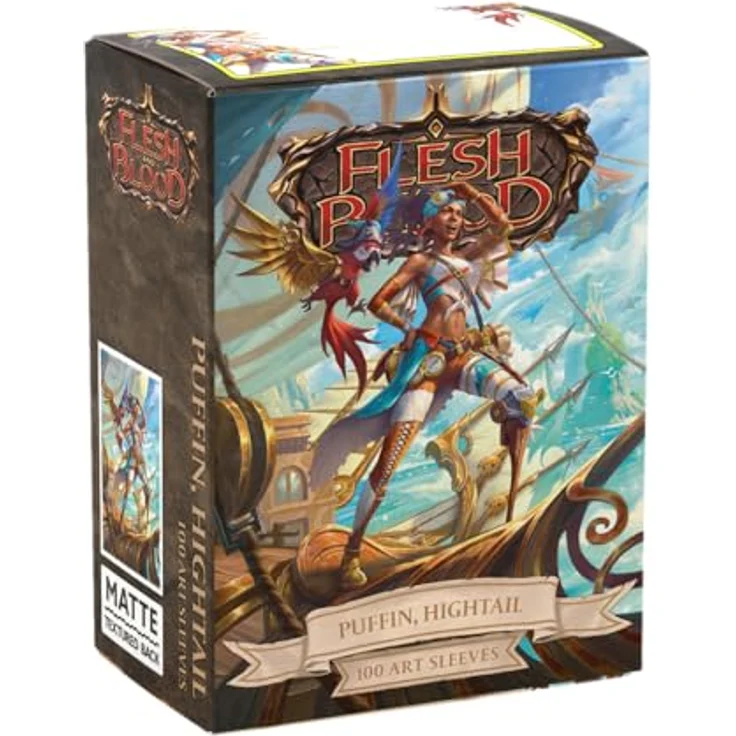 Dragon Shield Flesh & Blood Art Sleeves, 100 CT Premium TCG Hüllen, Smooth & Tough, kompatibel mit Pokémon, One Piece & Magic: The Gathering, Puffin, Hightail – Bild 5
