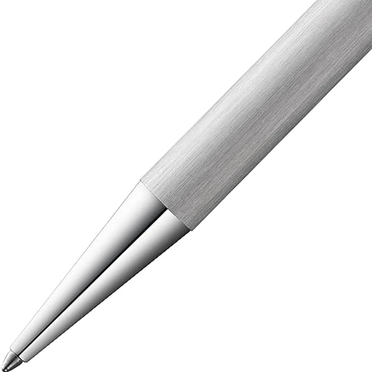 Lamy Kugelschreiber "Scala" brushed, Edelstahl in Silber mit Drehmechanismus – Bild 3