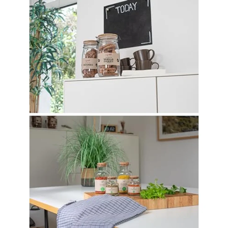 HERMA 2072 Vielzweck-Etiketten aus Graspapier, selbstklebend, natur-braun, 240 Stück, 20 x 75 mm, FSC-zertifiziert – Bild 4
