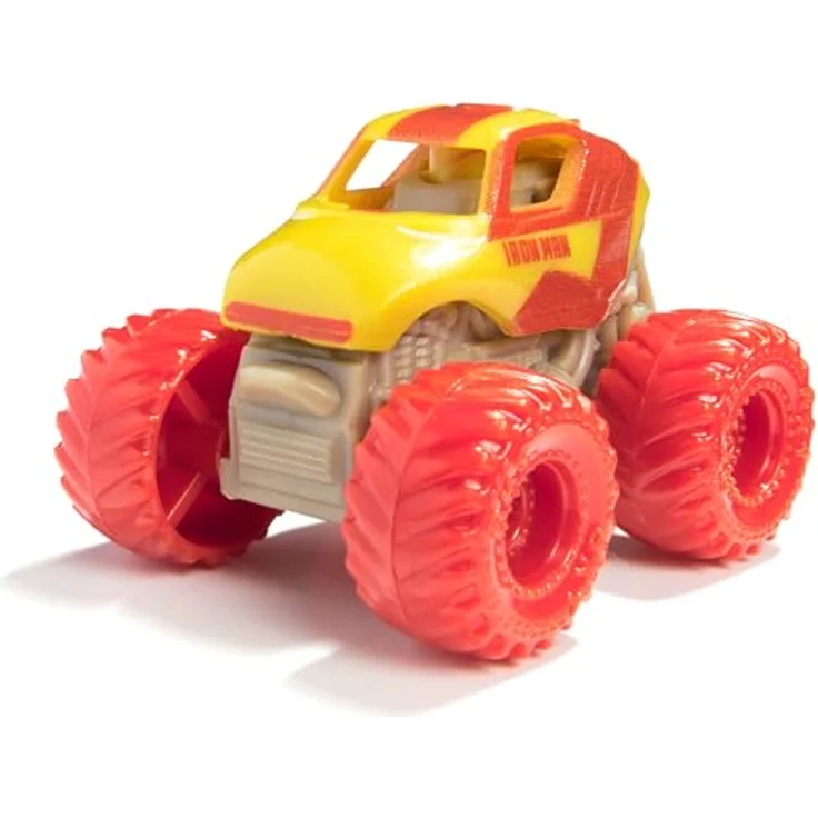 Monster Jam, Marvel Mini-5er-Pack mit Mystery-Sammel-Monster-Truck, Maßstab 1:87, Spielzeug für Jungen und Mädchen ab 3 Jahren – Bild 3