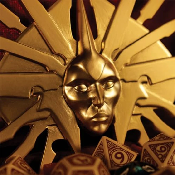Fanattik Dungeons & Dragons médaillon Lady of Pain Limited Edition, Goldfarbene Sammleredition mit stark geprägtem Design, limitiert auf 5.000 Stück weltweit – Bild 3