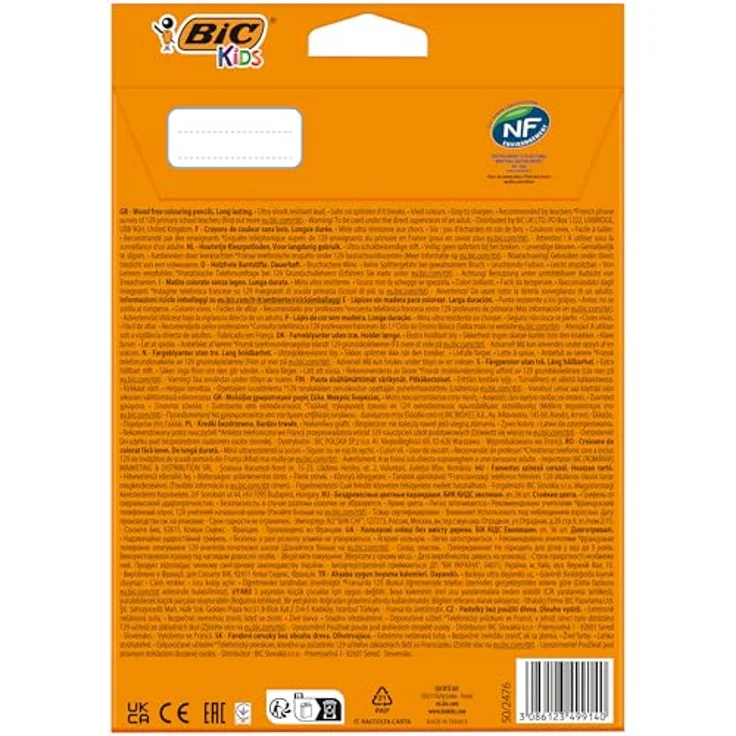 Bic Kids 950526 Buntstift ECOlutions EVOLUTION 36 Stück 36 Farben sortiert – Bild 4