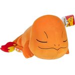 Pokémon PKW3883-45cm Schlafendes Plüsch - Glumanda, offizielles Plüsch