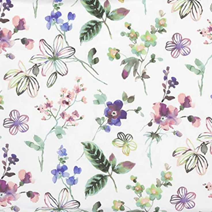 ESTELLA Mako-Satin Bettwäsche Lily Multicolor 1 Bettbezug 135 x 200 cm + 1 Kissenbezug 80 x 80 cm – Bild 5