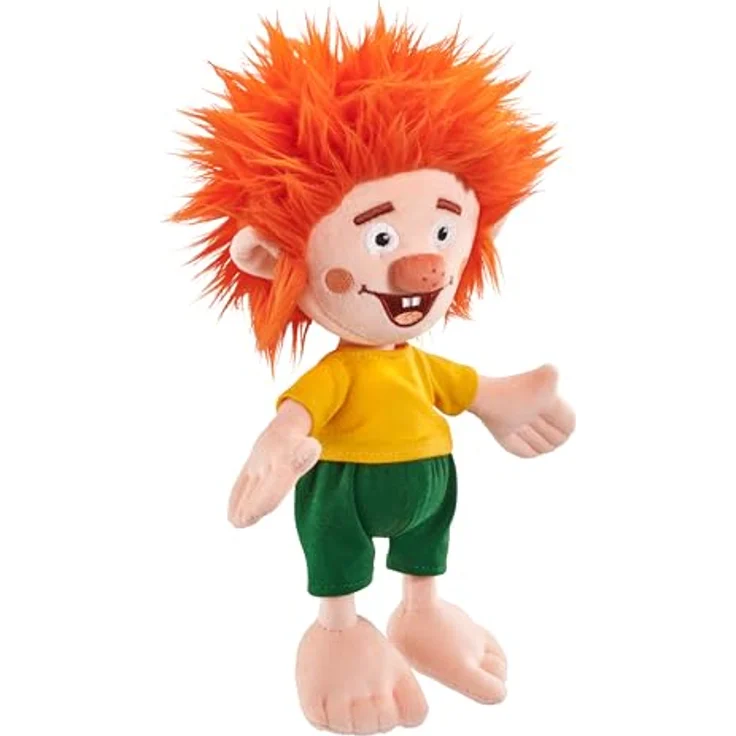 Schmidt Spiele Plüschfigur Pumuckel, Kuscheltier in Originaloptik, rot – Bild 4