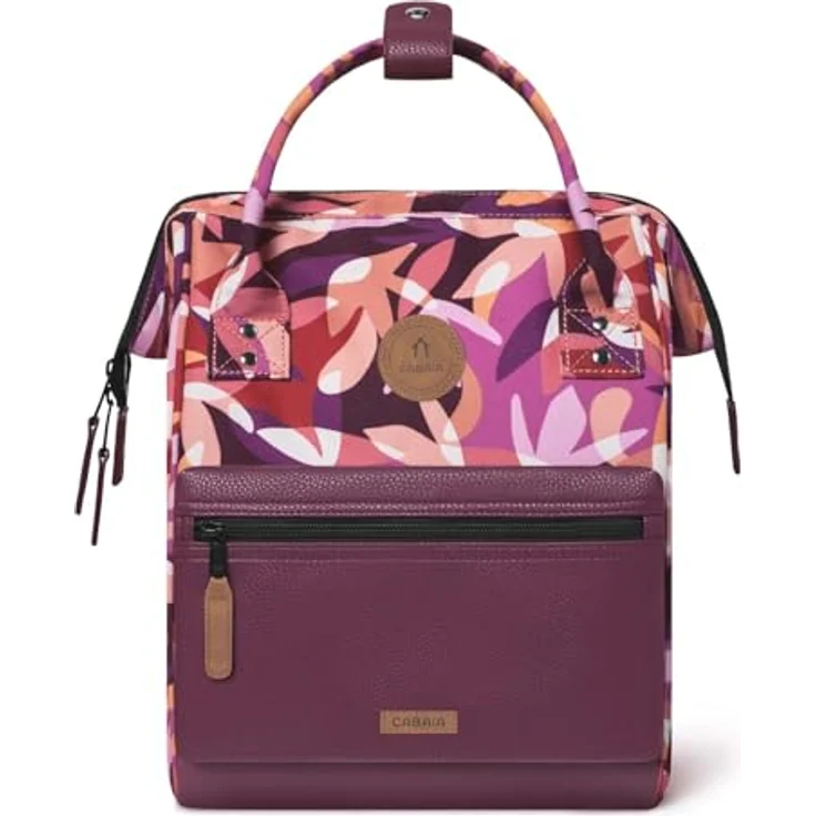 Cabaia Adventurer All Over Small Kinderrucksack, mehrfarbig, 100% Nylon, 32 cm hoch, 23 cm x 13 cm – Bild 2
