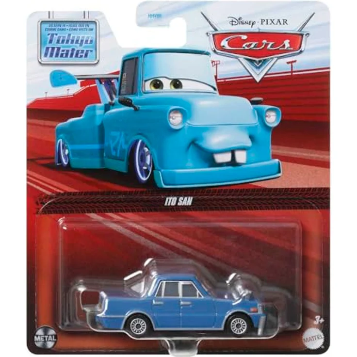 Disney Cars Ito San HKY52 Spielzeug-Rennwagen - 1:55 Mattel Fahrzeuge, Tokyo Mater Theme – Bild 4