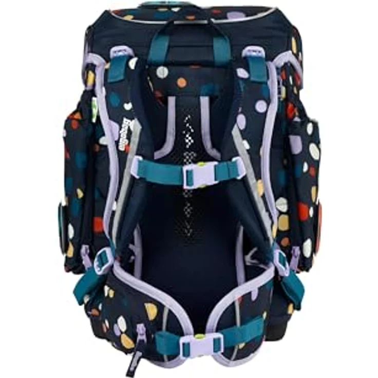 ergobag cubo Schulranzen Set (5-tlg.), ergonomisch, verstellbarer Brustgurt, aus 100% recyceltem Material – Bild 7