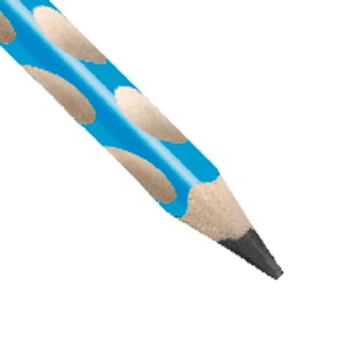STABILO EASYgraph, Ergonomischer Dreikant-Bleistift für Linkshänder mit rutschfesten Griffmulden, HB/2B, in 5 Farben erhältlich – Bild 2