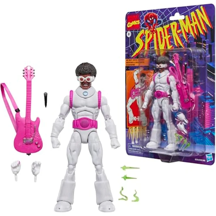 Hasbro Marvel Legends Series Hypno-Hustler Action-Figur, Retro Spider-Man Comics, 15 cm mit 8 Accessoires und über 20 Bewegungspunkten – Bild 2