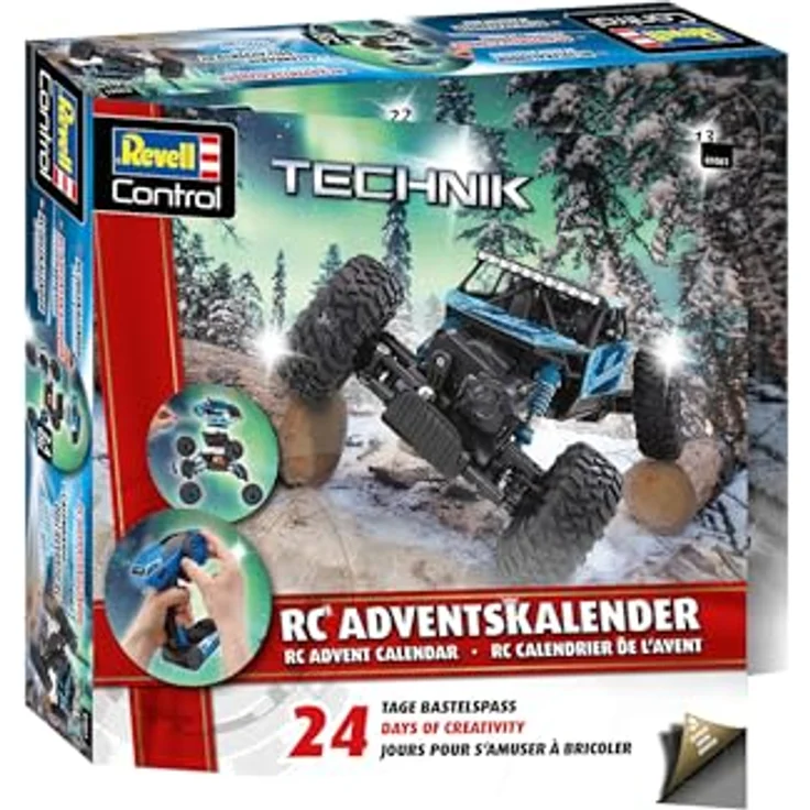 Revell Adventskalender RC Crawler, ferngesteuertes 1:18 Offroad-Modell mit 24 Bauschritten für Kinder ab 8 Jahren, ideales Geschenk zu Weihnachten – Bild 3