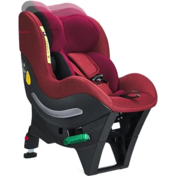 Avionaut Sky AirFlow Reboard Kindersitz (0-25 kg) für optimale Sicherheit und Komfort, Red – Bild 4