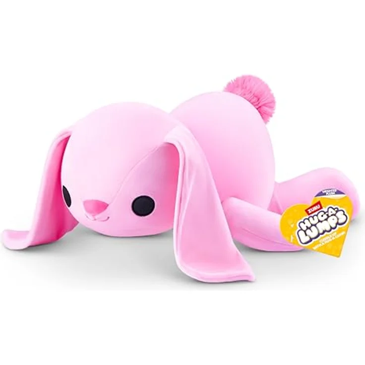 Hug-A-Lumps Bunny (Hazel), Weighted Plush Kuscheltier, 35 cm, 1.5 kg, superweicher Plüsch, braun – Bild 1