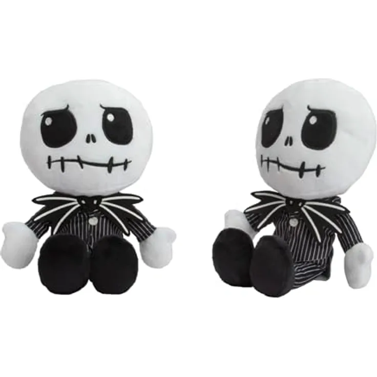 Simba Dickie Plüschfigur Disney Nightmare Before Christmas Jack Skellington, 25 cm, detailgetreu und kuschelig