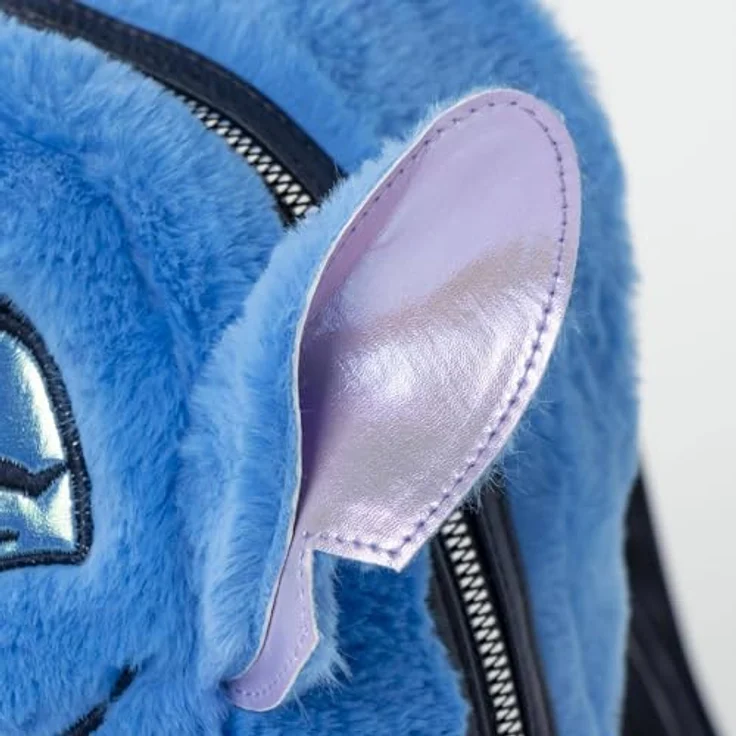 Cerda Stitch wink wink gefüllter Rucksack, offiziell lizenziert aus PU-Material, kompakt 22 x 25 x 11 cm – Bild 6