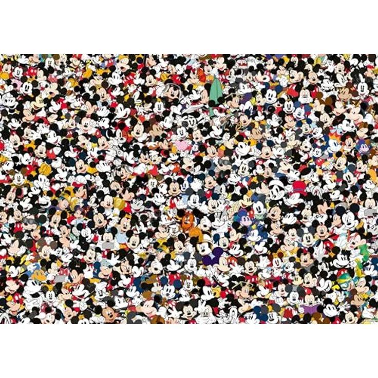 Ravensburger Jigsaw Puzzle Mickey Mouse, 1000 Teile, ideales Puzzle für Anfänger und Fortgeschrittene – Bild 1