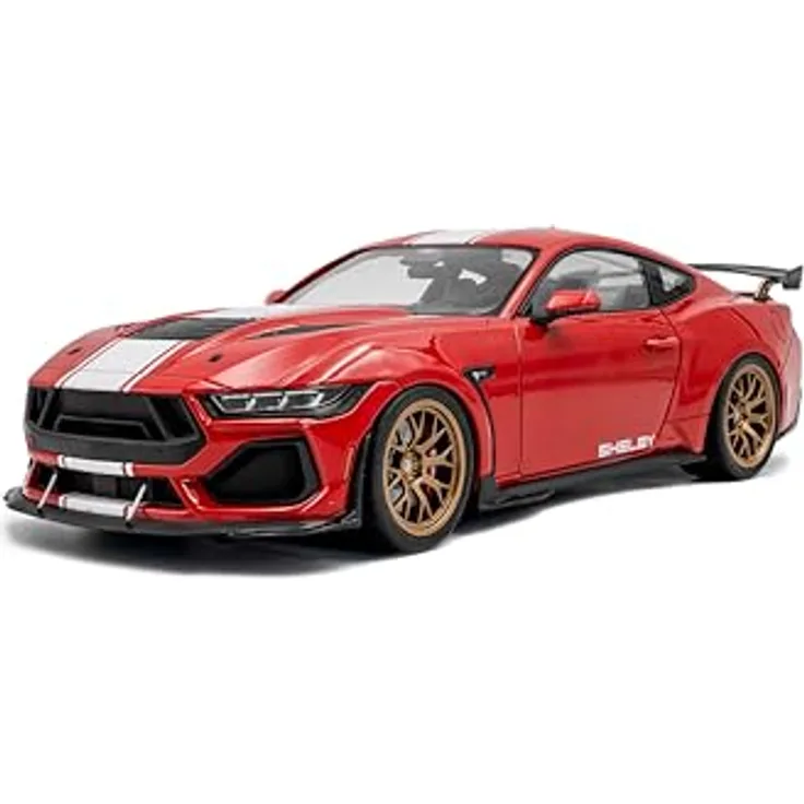 Solido 1:18 Shelby Mustang Super Snake Race, Spielzeugauto in rot